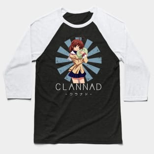 Vintage Nagisa Clannad Manga Baseball T-Shirt